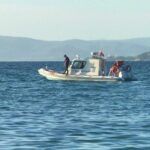 Turkey's coast guard, rescue in the sea
