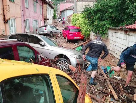 Turkey, floodings in Bursa