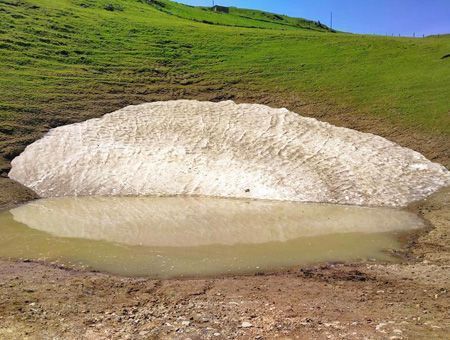 Turkey, glacial lake destroyed