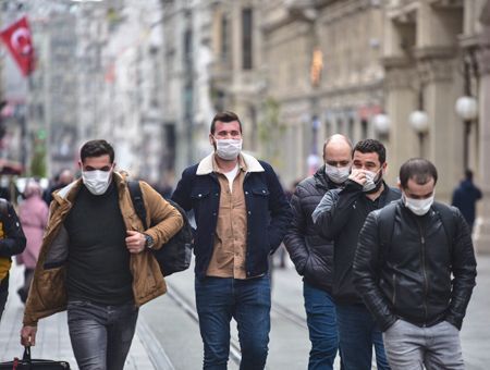 Turkey, Istanbul during coronavirus pandemic
