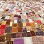 Turkey, rugs exposed to sun