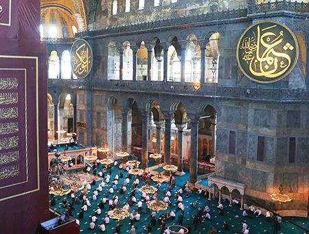 Estambul, mezquita de Santa Sofía