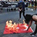 Greece, protests against Turkey because of Hagia Sophia