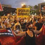 Israel, protest for coronavirus