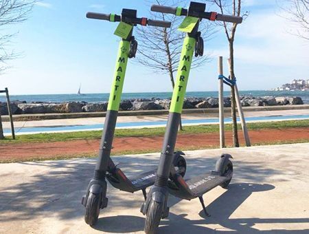 Istanbul, electric scooters