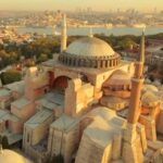 Istanbul, Hagia Sophia at sunset