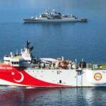 Turkey, drilling ship in the Mediterranean