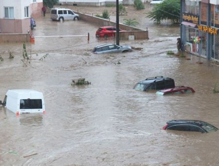Turkey, floods in Rize province