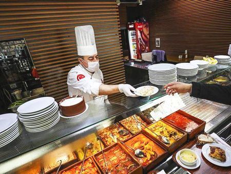 Turkey, restaurant during coronavirus pandemic
