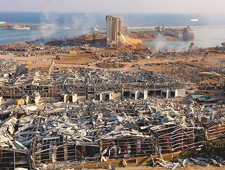 Lebanon, explosion in Beirut port