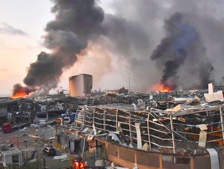 Lebanon, explosion in Beirut's port