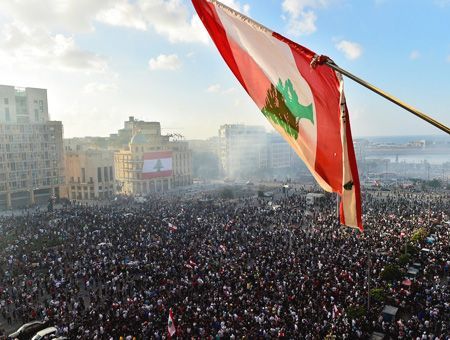 Lebanon, protests in Beirut