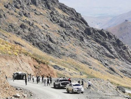 Turkey, bus accident in Hakkari