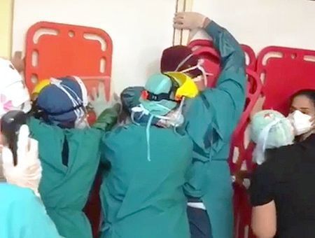 Ankara, attack on health personnel