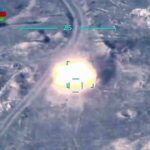 Azerbaijan, combats in the Armenian frontier