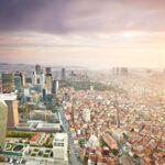 Istanbul, buildings and skyscrapers