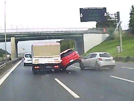 Istanbul, traffic accident