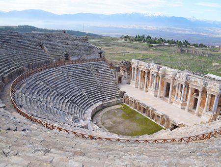 Pamukkale, Roman theatre of Hierapolis