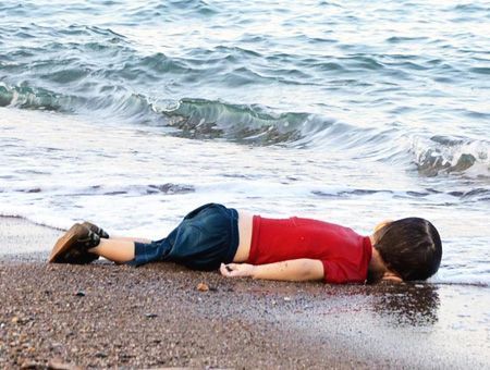 Turkey, Aylan Kurdi drowned in a beach