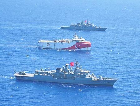 Turkey, exploration activities in Eastern Mediterranean