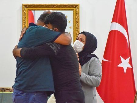 Turkey, Kurdish family reunites with son kidnapped by PKK