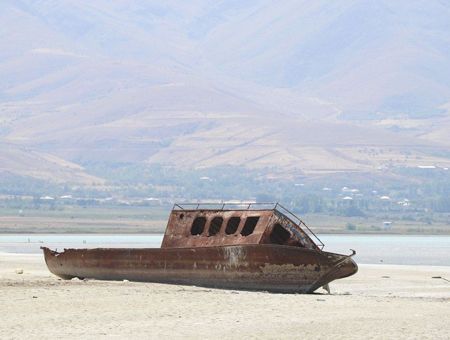Turkey, Lake Van is disappearing