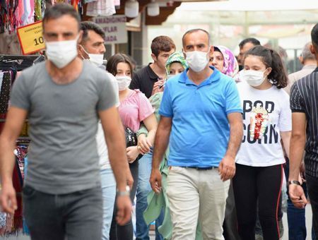 Turkey, masks during coronavirus pandemic
