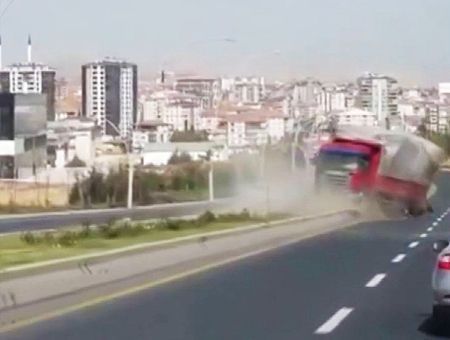 Ankara, truck accident