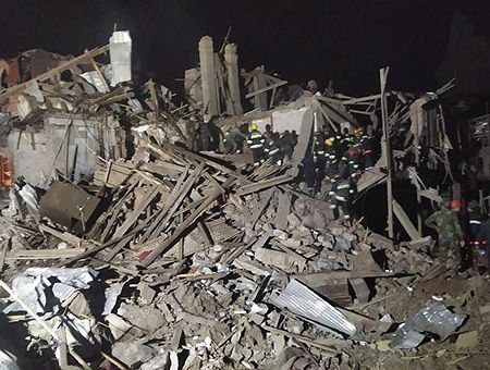 Azerbaijan, Armenian bombings on Ganja