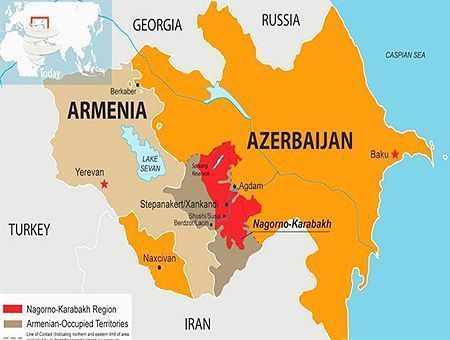 Caucasus, Armenia and Azerbaijan conflict for Karabakh