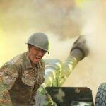 Caucasus, combats between Armenia and Azerbaijan