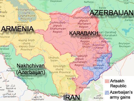 Caucasus, Karabakh, Armenia and Azerbaijan