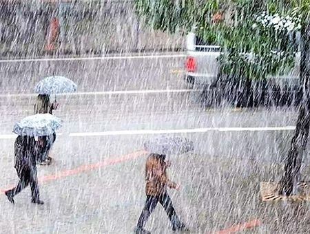 Istanbul, hail storm