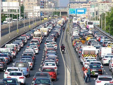 Istanbul, traffic jam