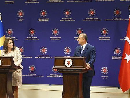 Sweden and Turkey, foreign ministers