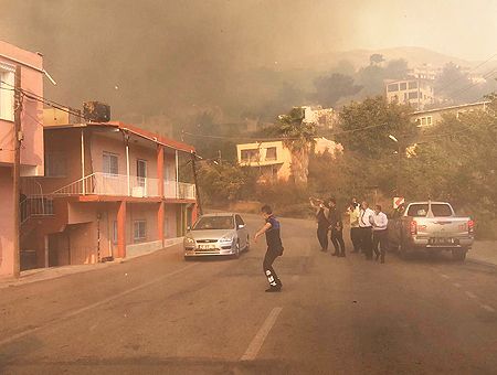 Turkey, fires in Hatay set by PKK