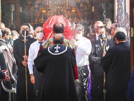 Turkey, funeral por Armenian MP of AKP