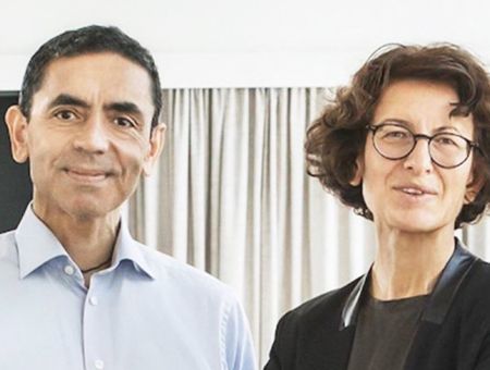BioNTech, Uğur Şahin and Özlem Türeci, who developed a coronavirus vaccine