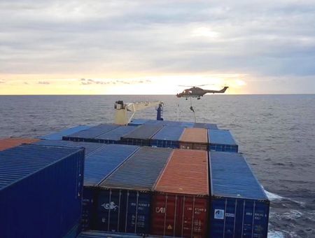 Turkish ship boarded by EU