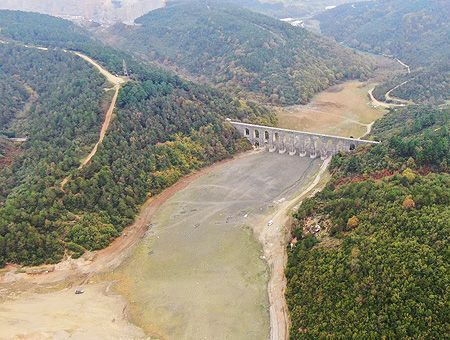 Istanbul, water reservoir