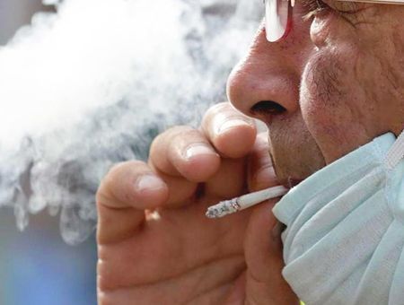Smoking ban due to coronavirus pandemic