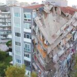 Turkey, building collapsed by earthquake in İzmir