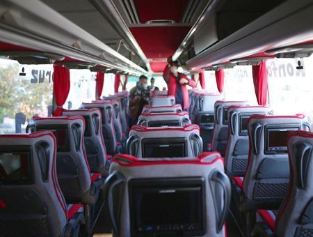 Turkey, bus against coronavirus