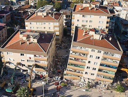 Turkey, earthquake in İzmir