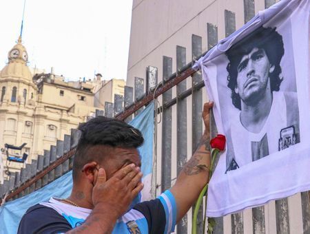 Argentina, Maradona's death
