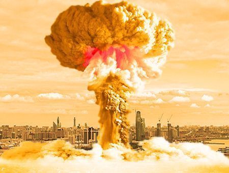 Azerbaijan, atomic bomb on Baku