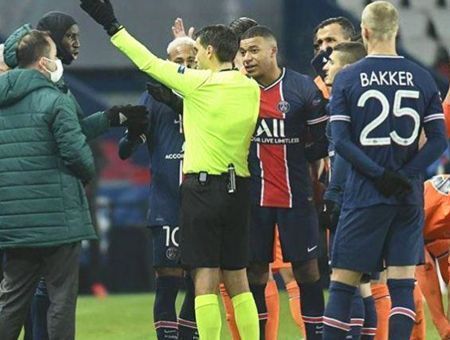 Champions, racist incident with Demba Ba
