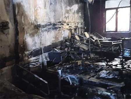 Turkey, fire at hospital in Gaziantep