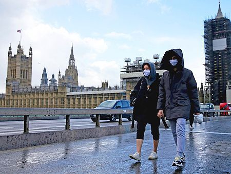 UK, coronavirus pandemic in London