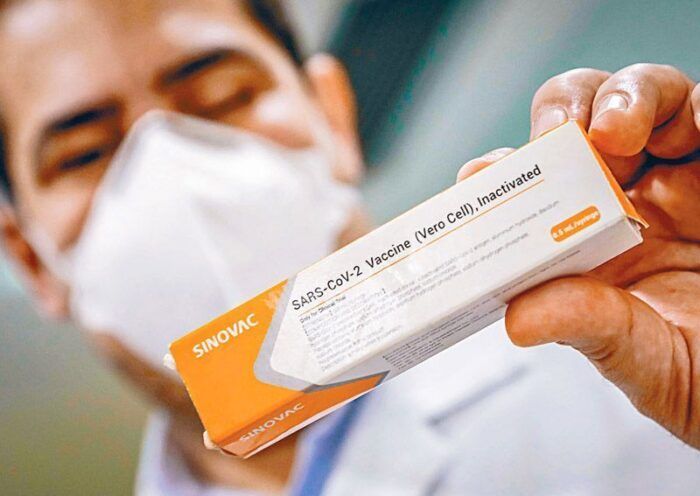 coronavirus vaccine by Chinese company Sinovac